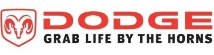 Логотип и слоган Dodge «Grab life by the horns»