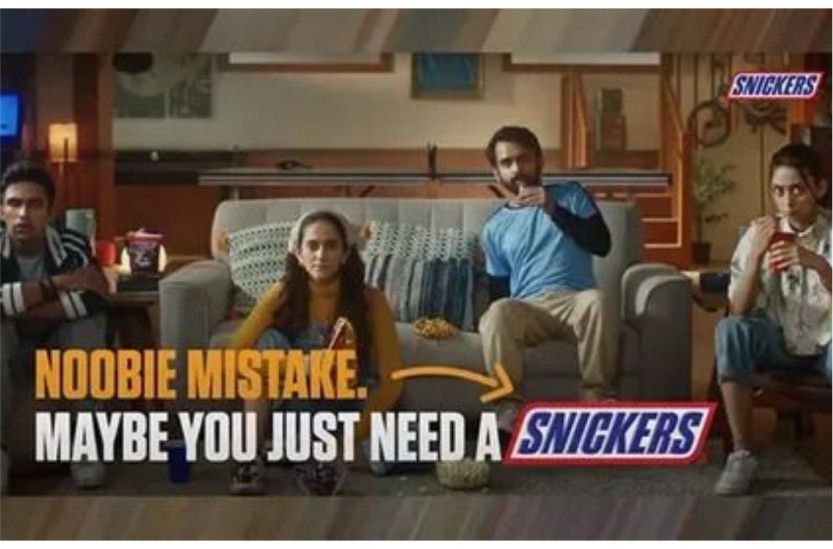 Реклама Snickers «Noobie mistake»