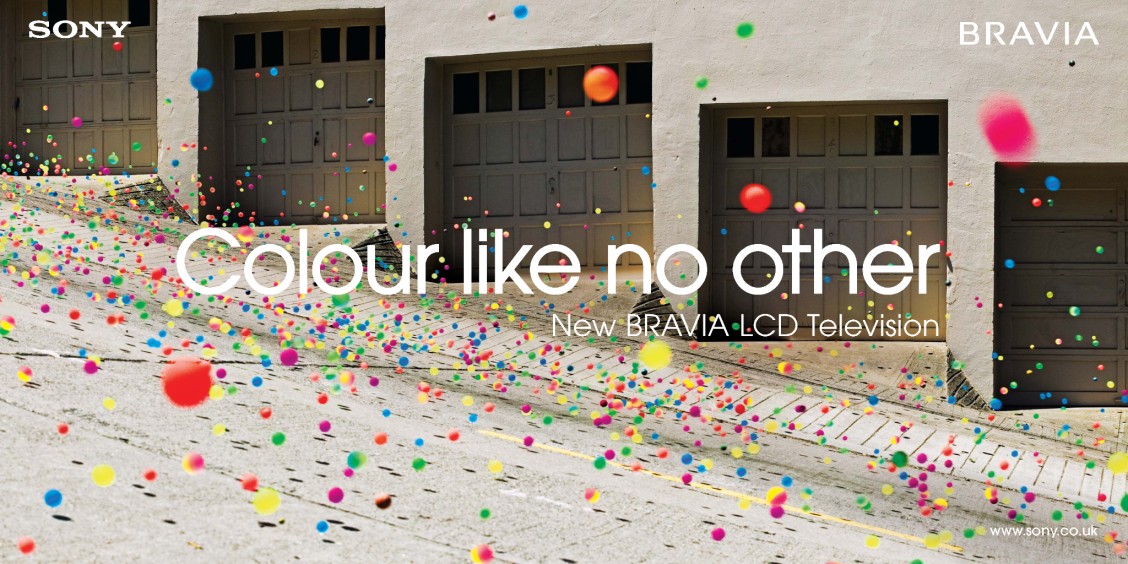 Реклама Sony Bravia «Colour like no other»